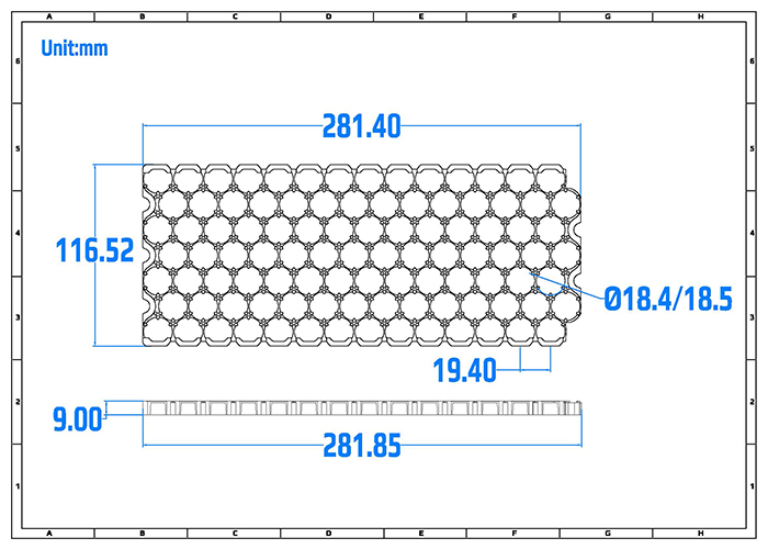 18650 Lithium Battery Bracket
