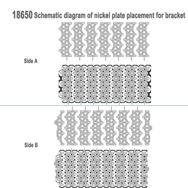 18650 Lithium Battery Bracket