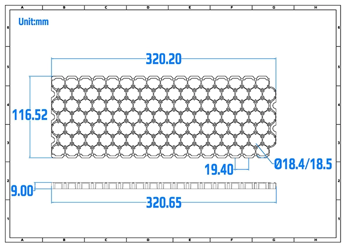 18650 Lithium Battery Bracket